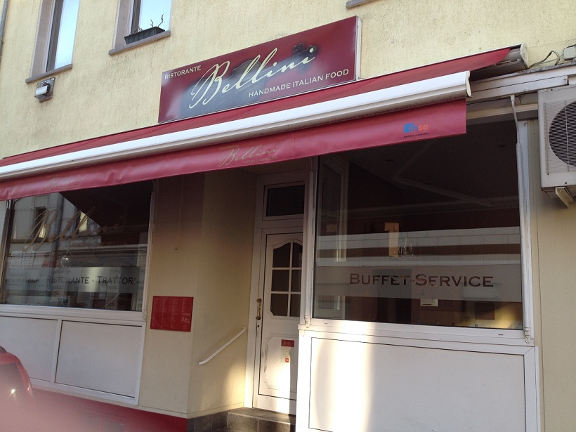Krefeld Restaurant direkt gegenüber den Monteurwohnungen Blücher Strasse 1A